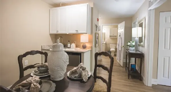 The Charlotte Assisted Living Memory Care | Villa Apartment Kitchen 11