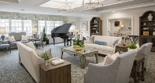 The Charlotte Assisted Living Memory Care | Clubhouse Interior 12