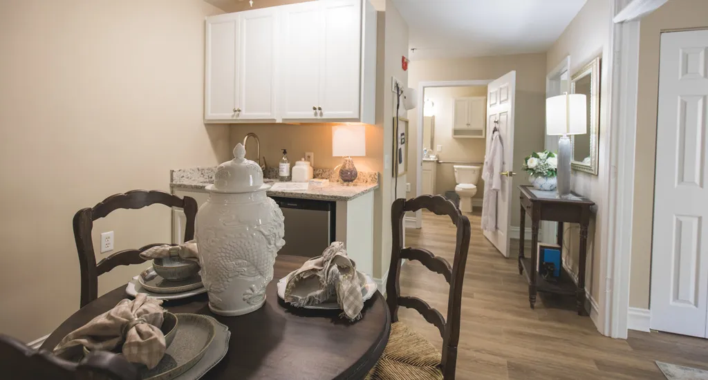 The Charlotte Assisted Living Memory Care | Villa Apartment Interior 11